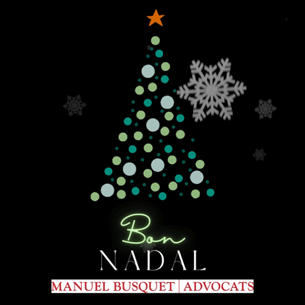 Manuel Busquet | Advocats us desitja Bon Nadal